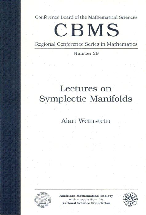 lectures on symplectic manifolds